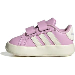 adidas Kids’ Grand Court 2.0 Sneakers(Bliss Lilac/Ivory/White)