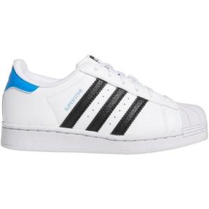 adidas Kids’ Grand Court 2.0 Sneakers(Cloud White/Core Black/Blue Rush)