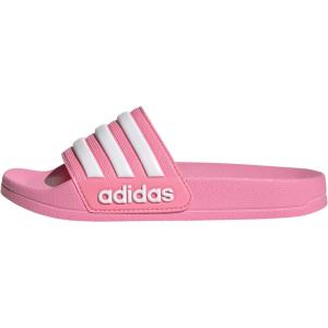 adidas Men’s Adilette Slide Sandal(Bliss Pink Ftwr White Bliss Pink)