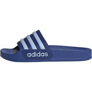 adidas Men’s Adilette Slide Sandal(Royal Blue Glow Blue Royal Blue)