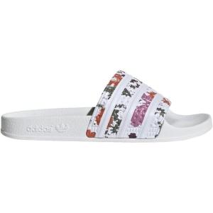 adidas Men’s Adilette Slide Sandal(White/White/White)