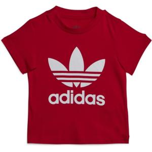 adidas Originals Baby Boys’ Trefoil Tee(Better Scarlet)