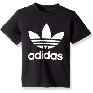 adidas Originals Baby Boys’ Trefoil Tee(Black/White)