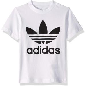 adidas Originals Baby Boys’ Trefoil Tee(White/Black)