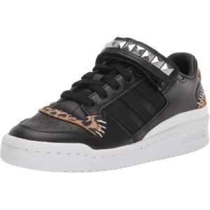 adidas Originals Baby-Boy’s Forum Low Sneaker(Black/Black/Green)