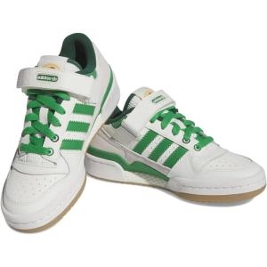 adidas Originals Baby-Boy’s Forum Low Sneaker(Cloud White/Green/Gum)