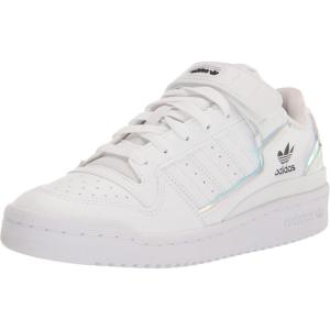 adidas Originals Baby-Boy’s Forum Low Sneaker(White/White/Black)