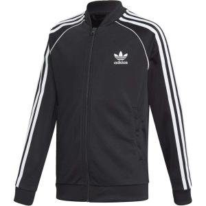 adidas Originals Boys’ Big Superstar Jacket(Black/White)