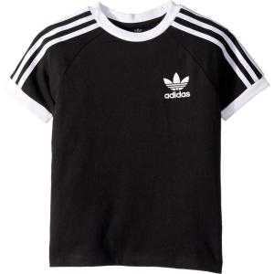 adidas Originals Kids’ Adicolor 3-Stripes Tee(Black/White)