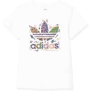 adidas Originals Kids’ Little Trefoil Tee(White (Love Unites))