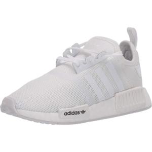 adidas Originals Unisex-Child NMD_r1’s Sneaker(White/White/Crystal White)