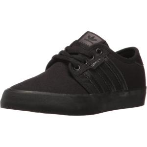 adidas Unisex-Child Seeley Running Shoe(Core Black/Core Black/Core Black)