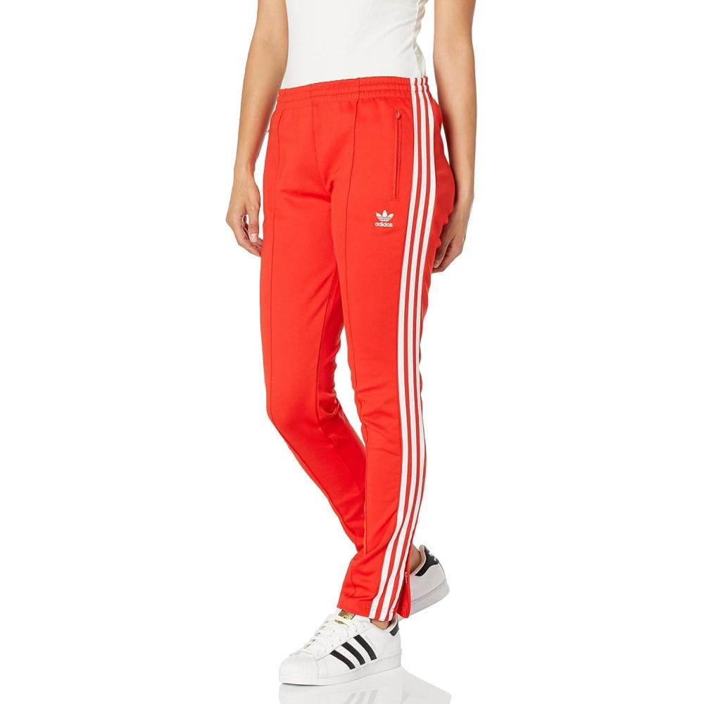 imageadidas Originals Womens Superstar Track PantsRed