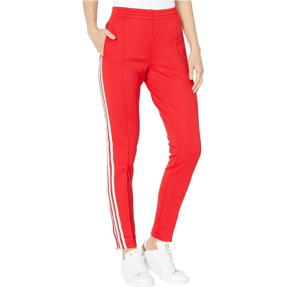 imageadidas Originals Womens Superstar Track PantsScarlet