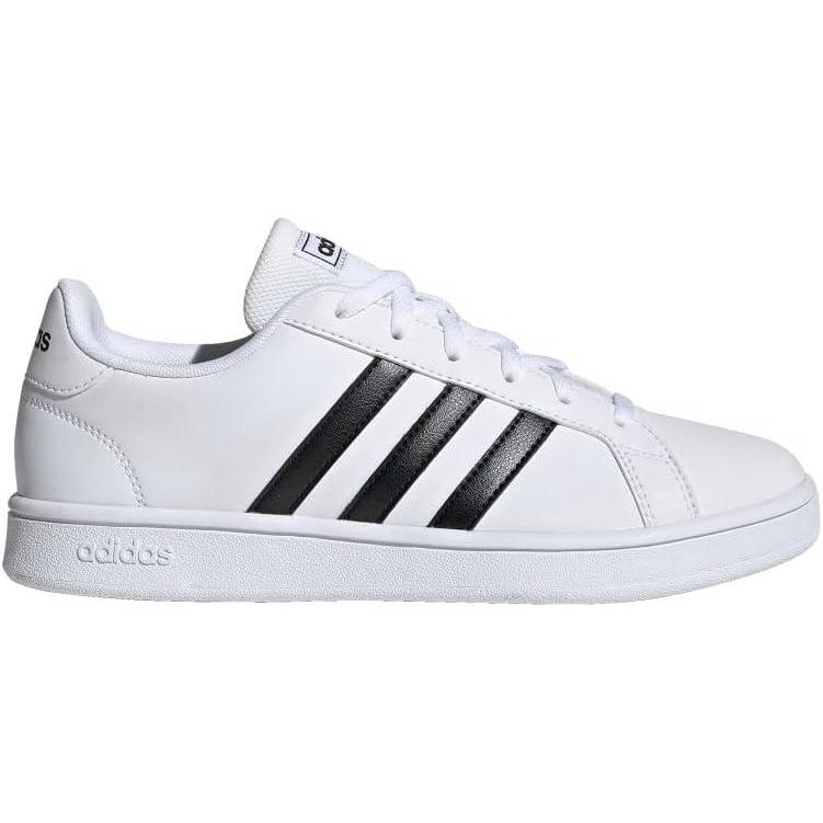 imageadidas Womens Grand Court SneakerCloud WhiteCore BlackCore Black