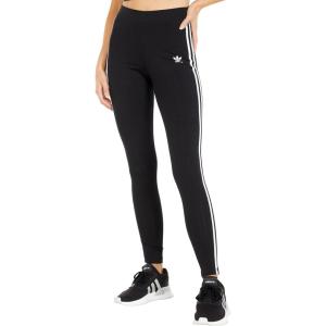 adidas Originals Women’s 3-Stripes Leggings(Black)