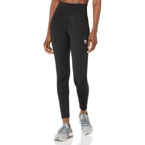 adidas Originals Women’s Adicolor Classics Tonal 3-Stripes Leggings(Black)