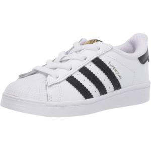 adidas Performance Superstar 2 CF I Basketball Fashion Sneaker(White/Black/White)