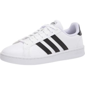 adidas Women’s Grand Court Sneaker(White/Black/White)