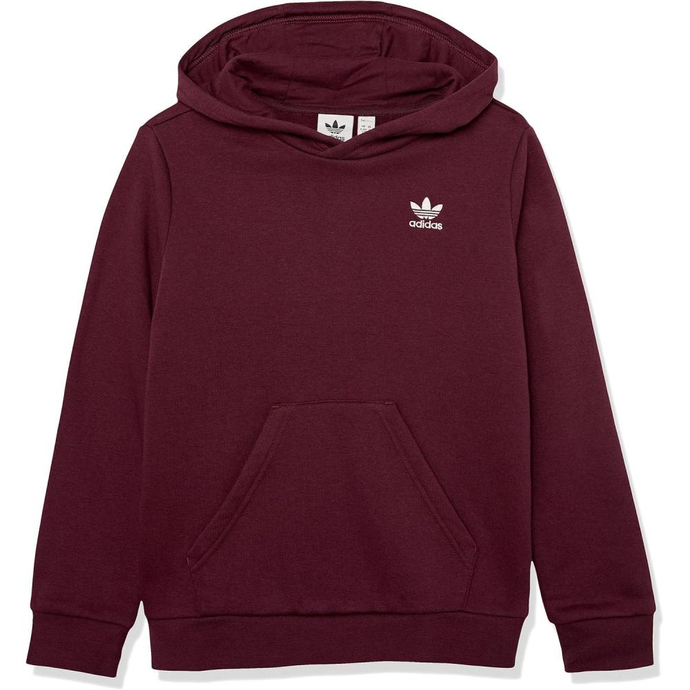 imageadidas Originals Kids Adicolor HoodieMaroonClear Pink