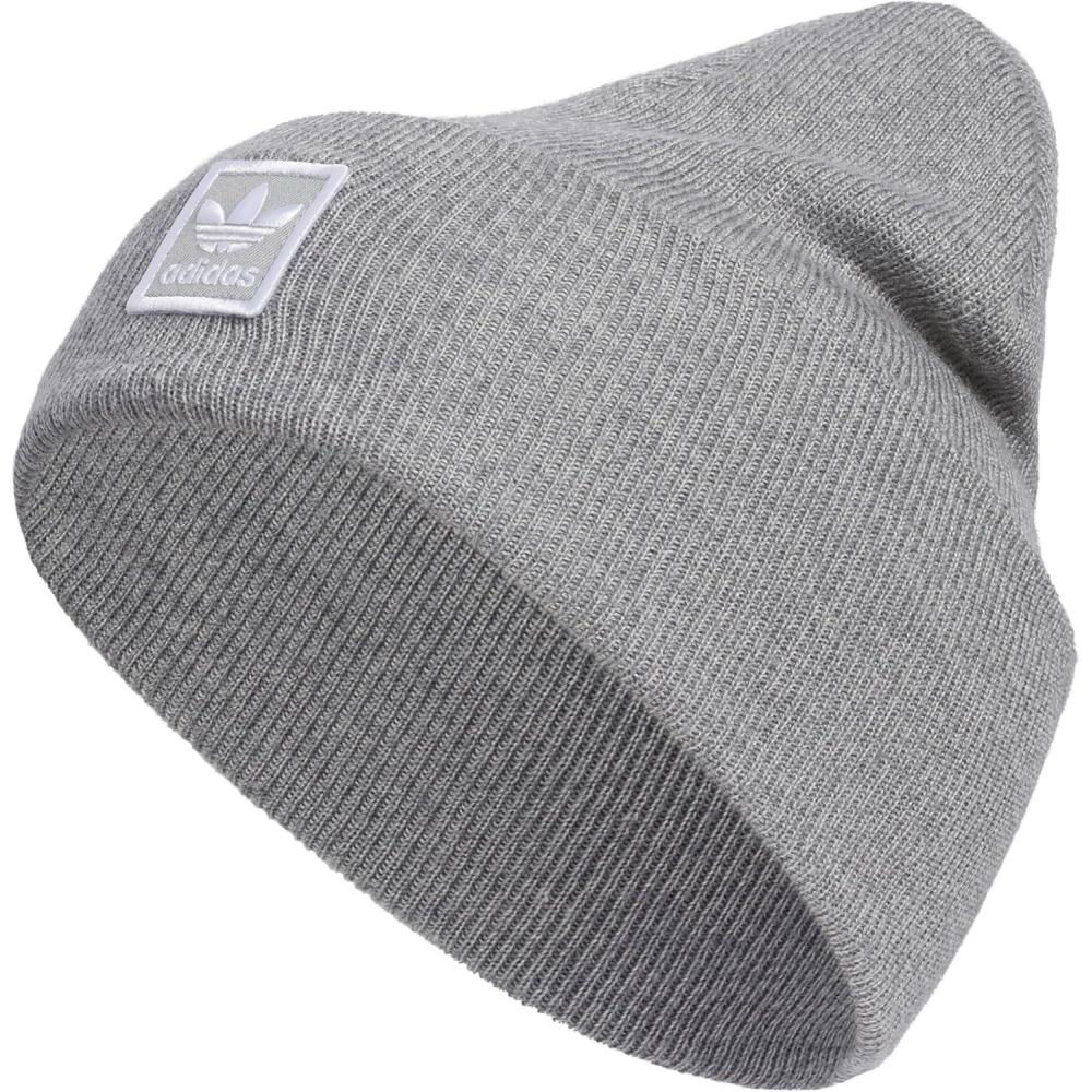 imageadidas Originals Tall Utility Cuff BeanieGreystone GreyWhite
