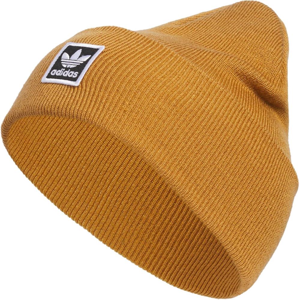 imageadidas Originals Tall Utility Cuff BeanieMesa BrownBlackWhite 23