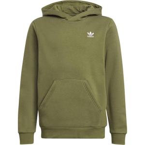 adidas Originals Kids’ Adicolor Hoodie(Focus Olive/White)