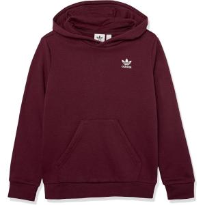 adidas Originals Kids’ Adicolor Hoodie(Maroon/Clear Pink)