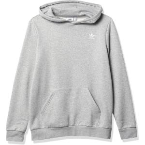 adidas Originals Kids’ Adicolor Hoodie(Medium Grey Heather/White)