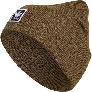 adidas Originals Tall Utility Cuff Beanie(Focus Olive Green)