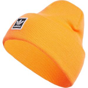 adidas Originals Tall Utility Cuff Beanie(Signal Orange/Black/White)