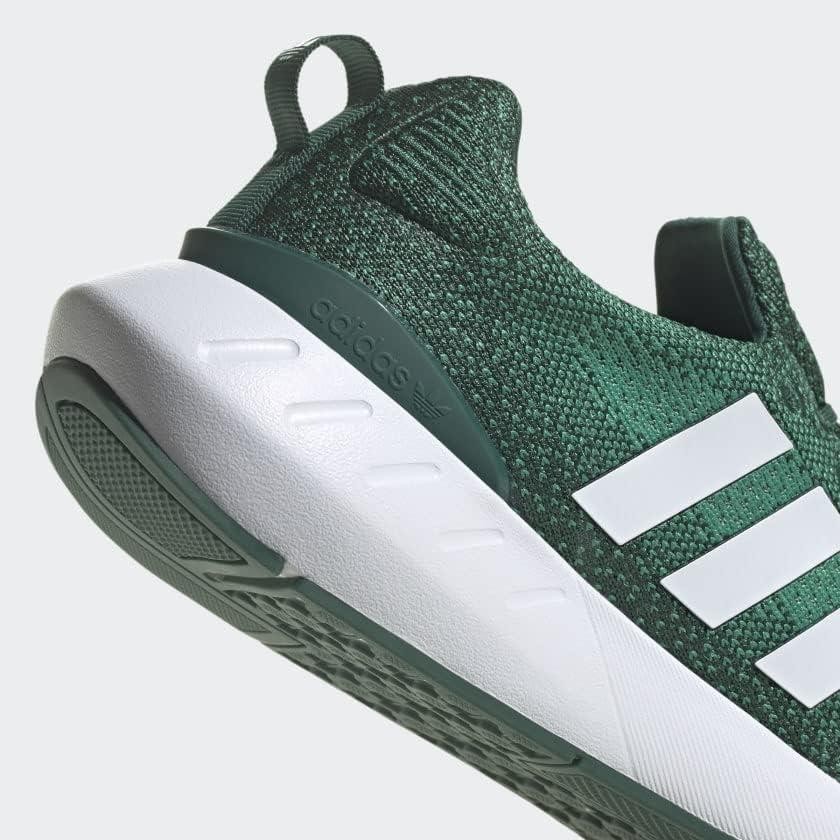 imageadidas Mens Swift Run 22Collegiate GreenWhiteBold Green