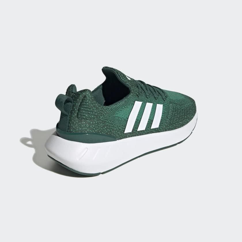 imageadidas Mens Swift Run 22Collegiate GreenWhiteBold Green