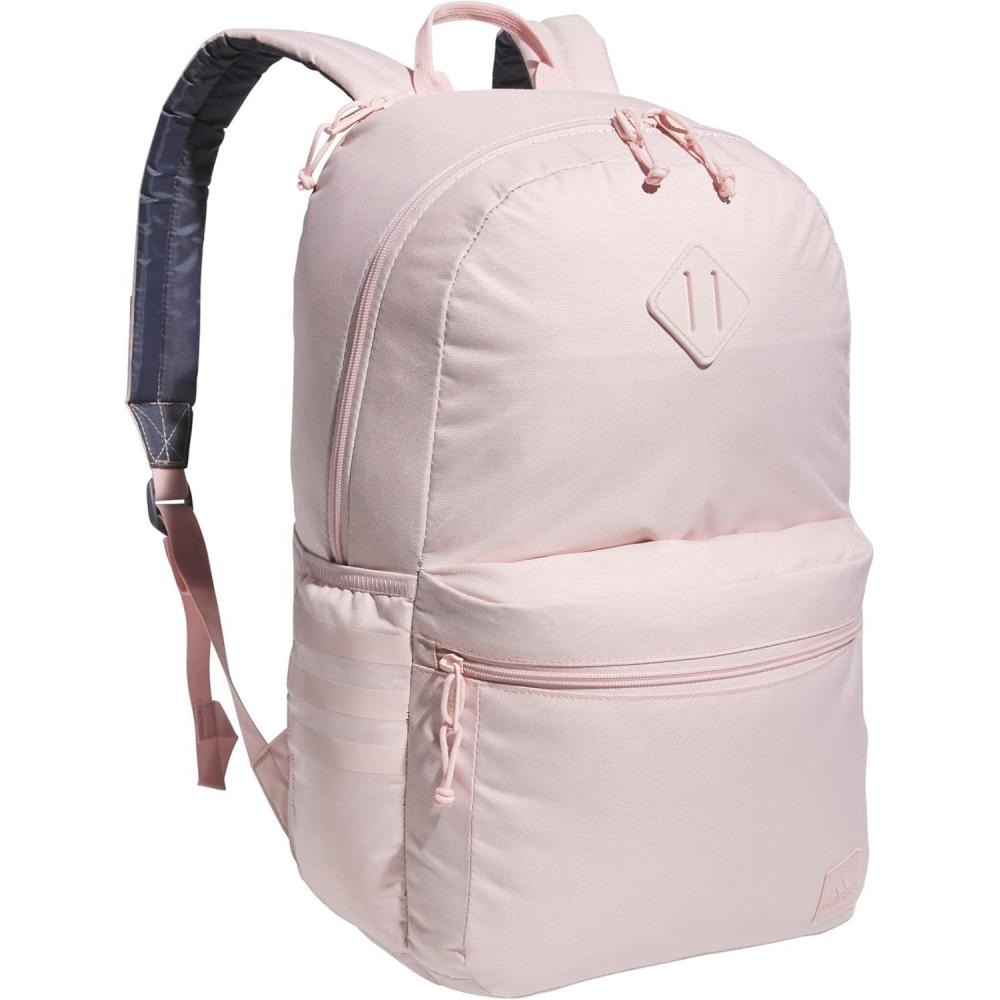 imageadidas 3Stripe Classic Backpack for Men and Women Bag with Laptop Sleeve Meadow Floral Wonder WhiteWonder White50 One SizeSandy PinkOnix Grey50