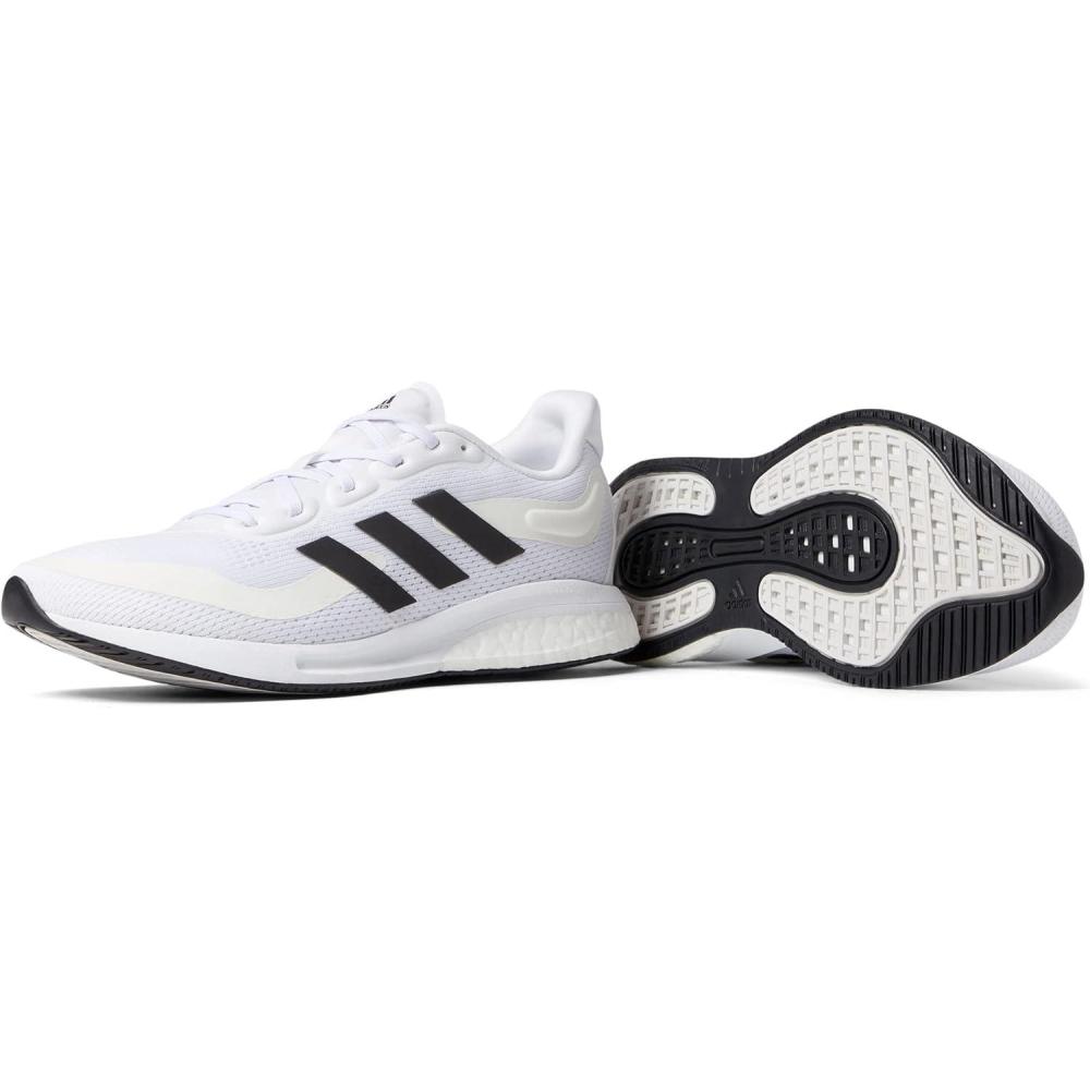 imageadidas Mens Sneaker Trail Running ShoeWhiteBlackDash Grey