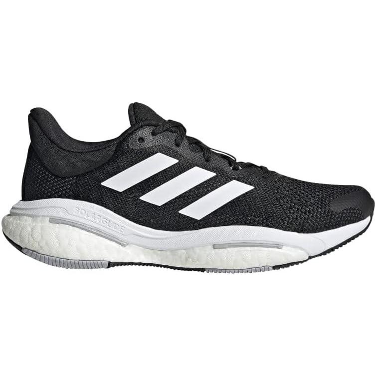 imageadidas Mens Solarglide 5 SneakerBlackWhiteGrey