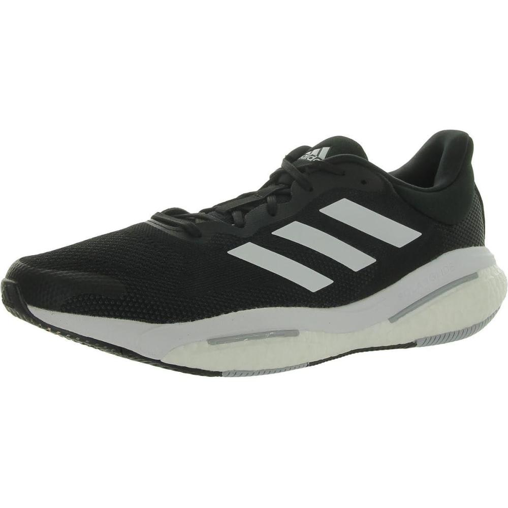 imageadidas Mens Solarglide 5 SneakerCore BlackCloud WhiteGrey Sixblack
