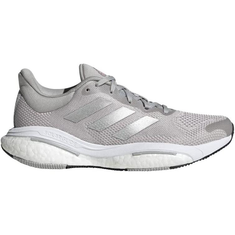 imageadidas Mens Solarglide 5 SneakerGrey TwoSilver MetallicWonder Mauv