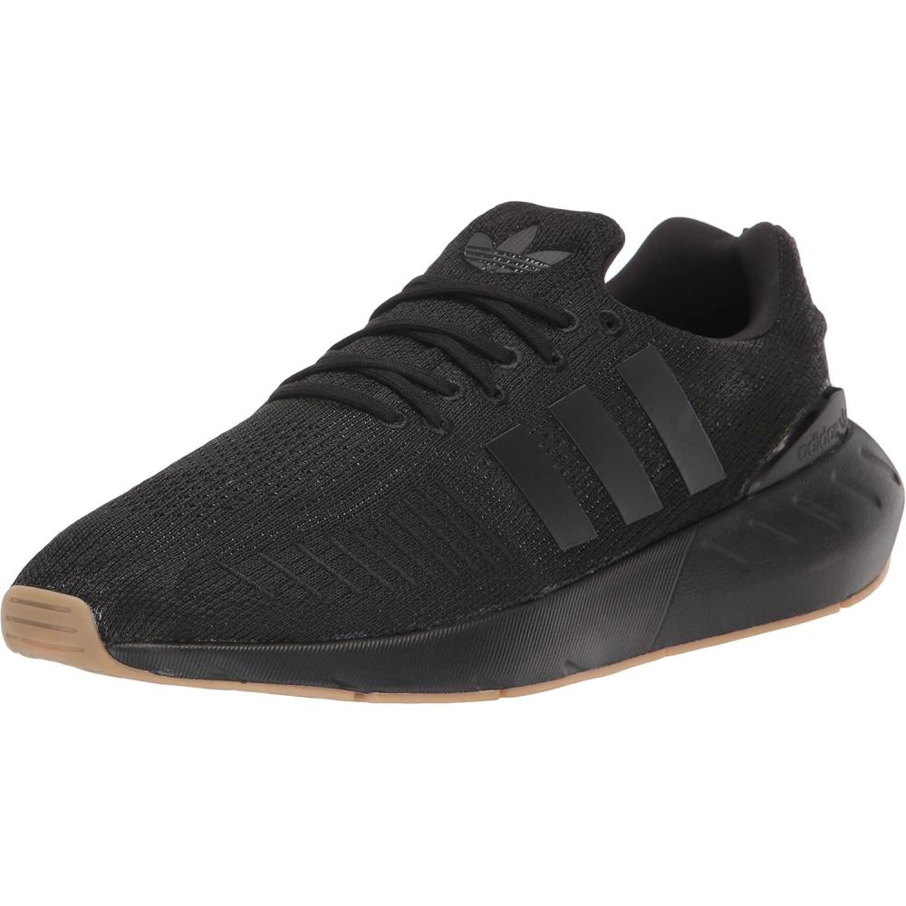 imageadidas Mens Swift Run 22BlackGumWhite