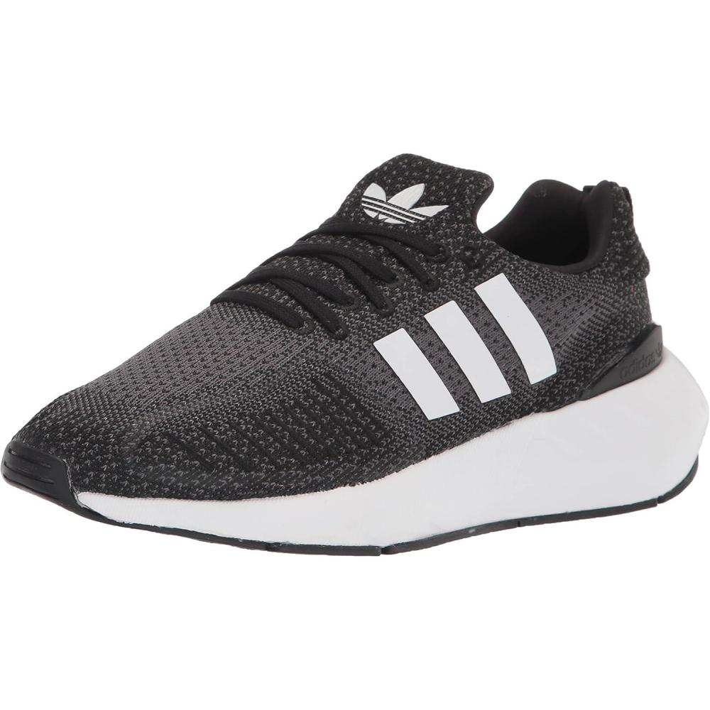 imageadidas Mens Swift Run 22BlackWhiteGrey