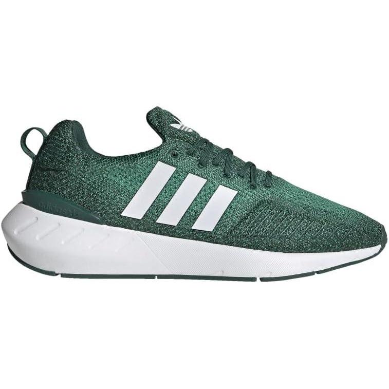 imageadidas Mens Swift Run 22Collegiate GreenWhiteBold Green