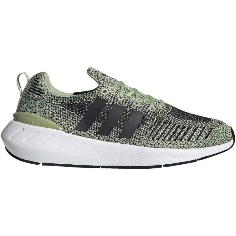 imageadidas Mens Swift Run 22Magic LimeCore BlackCloud White