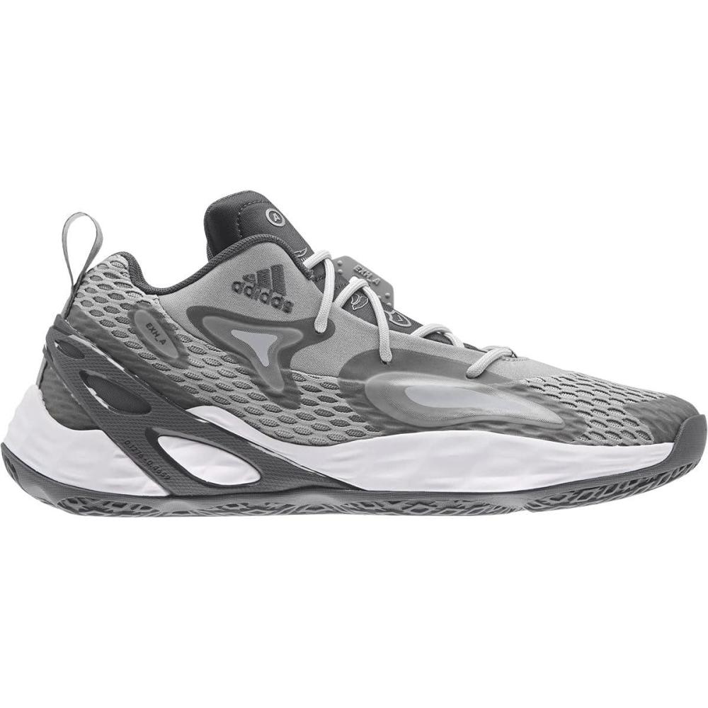 imageadidas UnisexAdult Harden Vol 5 FuturenaturalBasketball ShoeMid Greydark Greylight Grey