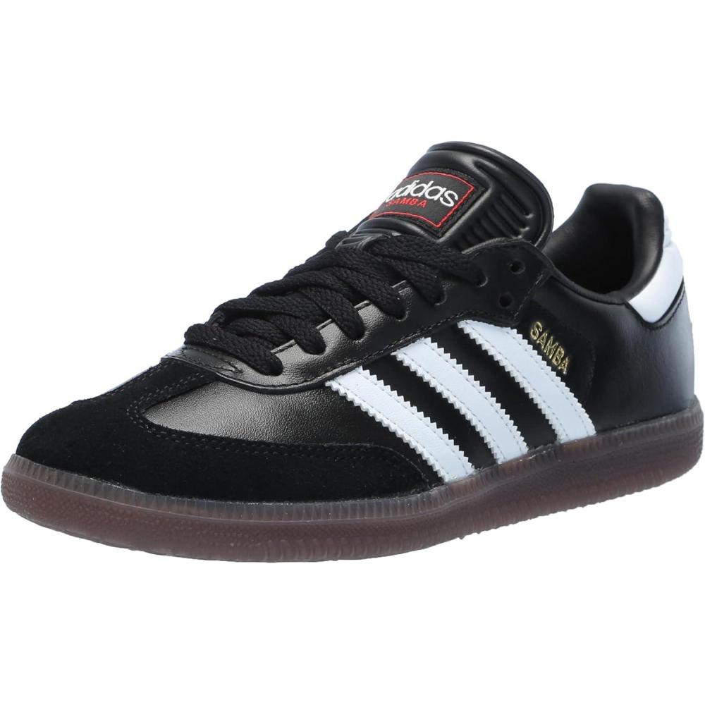 imageadidas UnisexAdult Samba IndoorBlackWhiteVivid Red