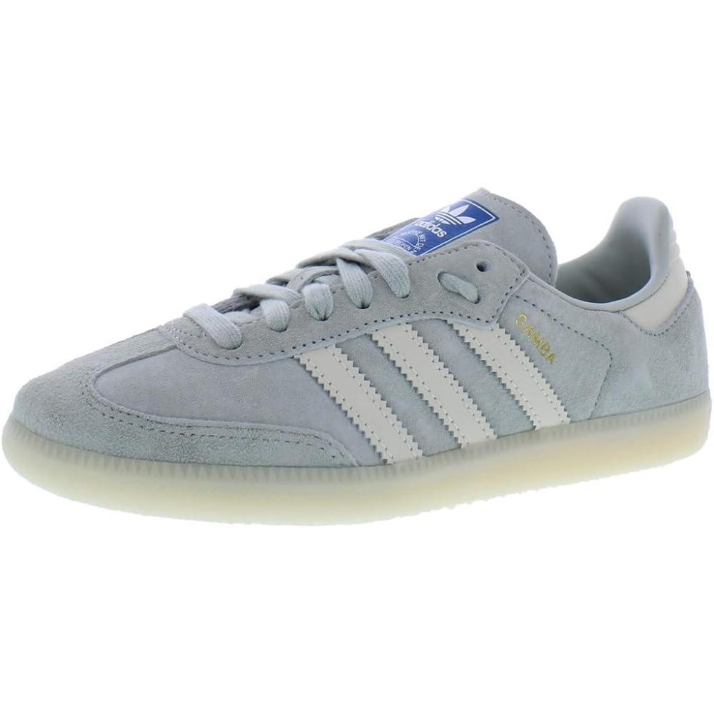imageadidas UnisexAdult Samba IndoorWonder SilverChalk White