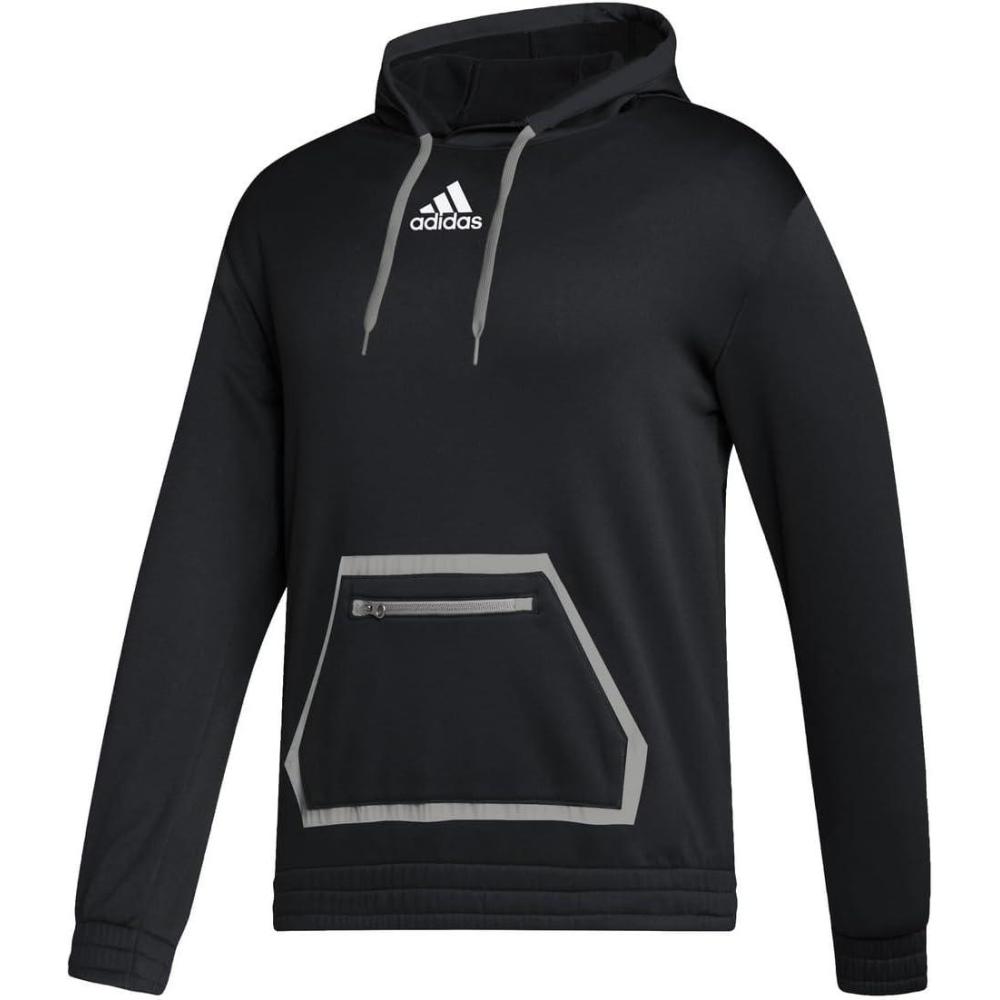 imageadidas unisexadult HoodieBlackmgh Solid Grey