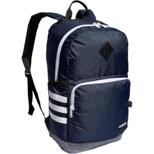 adidas 3-Stripe Classic Backpack for Men and Women, Bag with Laptop Sleeve, Meadow Floral Wonder White/Wonder White/5.0, One Size(Collegiate Navy/Jersey Onix Grey/White/4.0)
