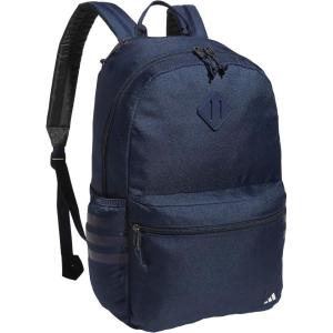 adidas 3-Stripe Classic Backpack for Men and Women, Bag with Laptop Sleeve, Meadow Floral Wonder White/Wonder White/5.0, One Size(Collegiate Navy/White/Black)