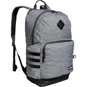 adidas 3-Stripe Classic Backpack for Men and Women, Bag with Laptop Sleeve, Meadow Floral Wonder White/Wonder White/5.0, One Size(Jersey Onix Grey/Black/4.0)