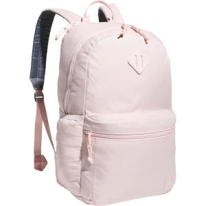 adidas 3-Stripe Classic Backpack for Men and Women, Bag with Laptop Sleeve, Meadow Floral Wonder White/Wonder White/5.0, One Size(Sandy Pink/Onix Grey)